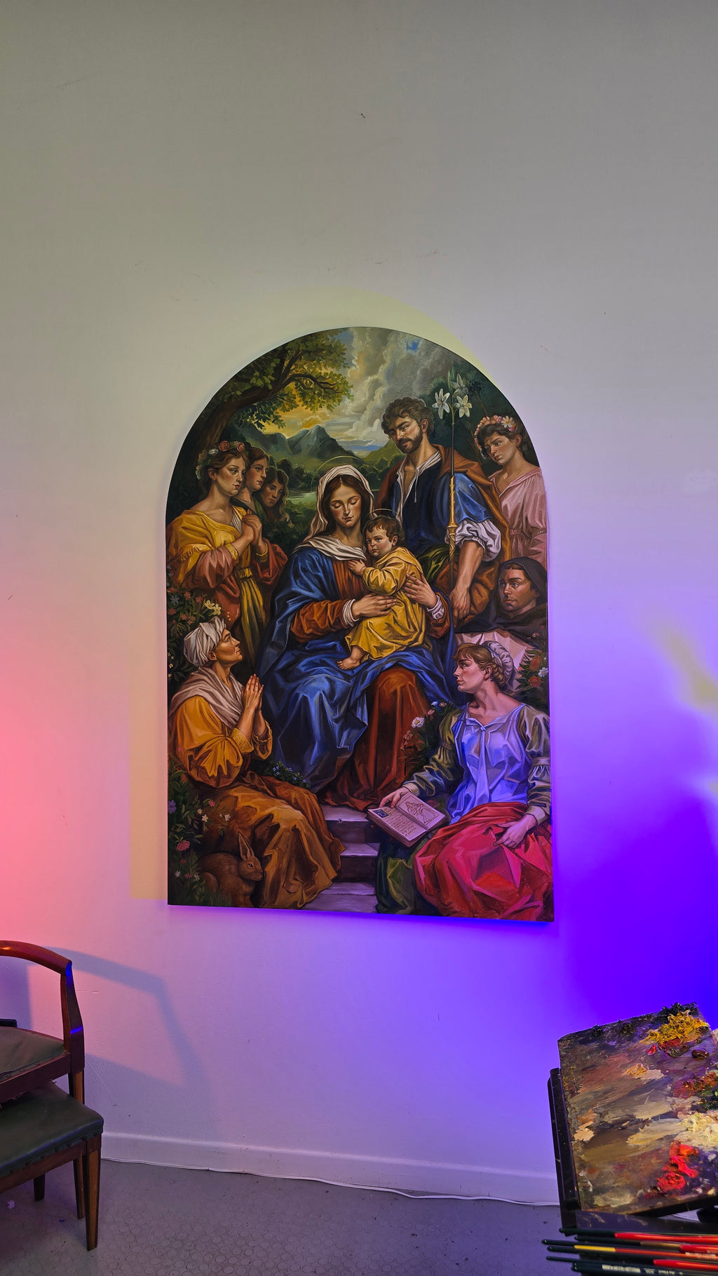 Madonna dell'Orto - Dipinto Originale
