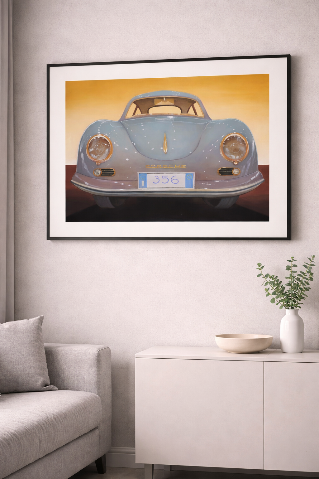 Porsche 356 GOLDEN HOUR print